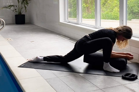 The best functional movement exercises using a bolster