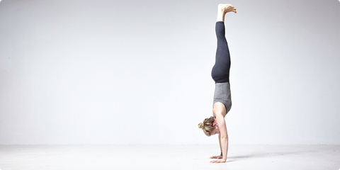 Handstand Kick Position How to Kick Up To Handstand With A Bolster – b, halfmoon