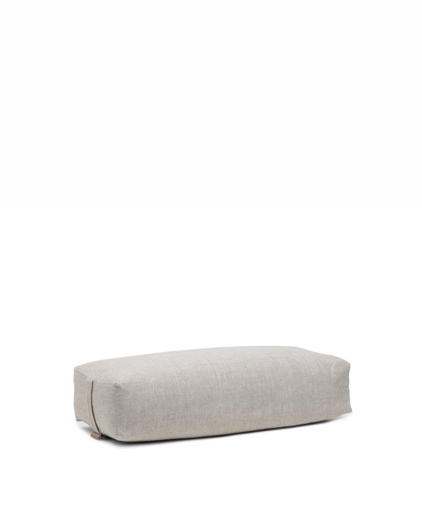 linen rectangular bolster cover