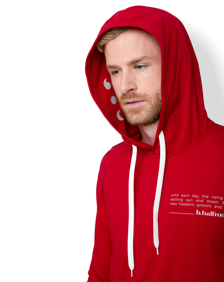 In gold we sales trust red hoodie